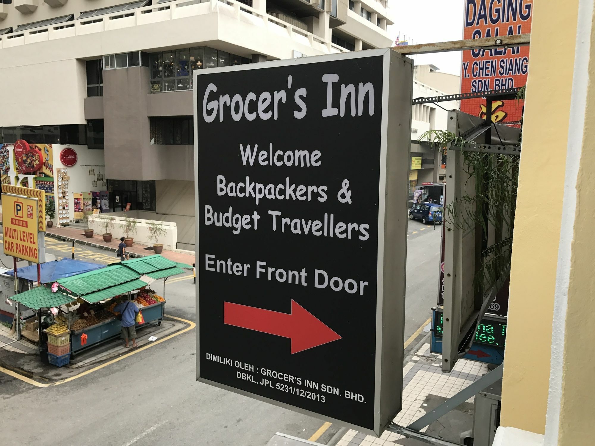 Grocer'S Inn Backpackers Guesthouse Kuala Lumpur Extérieur photo
